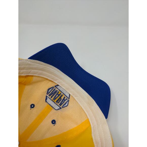 VTG Napa 75th Anniversary 2000 Y2K Strapback Hat Embroidered Yellow SEE DESC - Picture 11 of 13